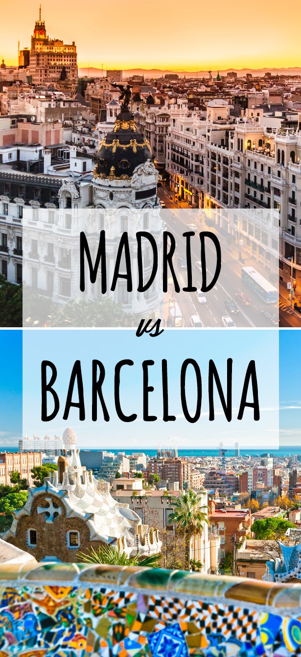 madrid versus barcelona travel