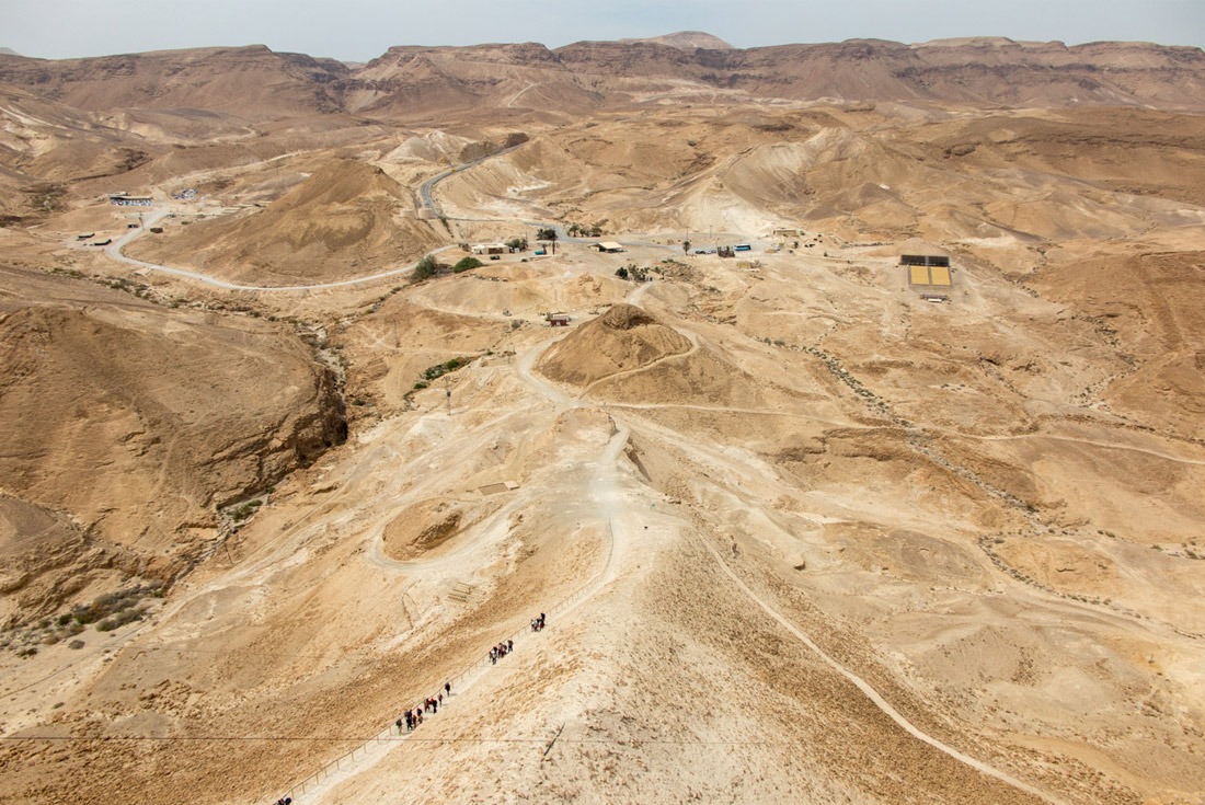 The Dead Sea - hike Masada then float in the salty Yam Ha-Melah
