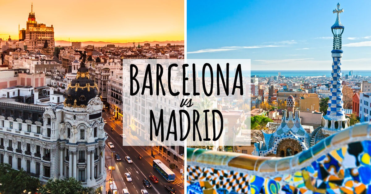 travel barcelona vs madrid